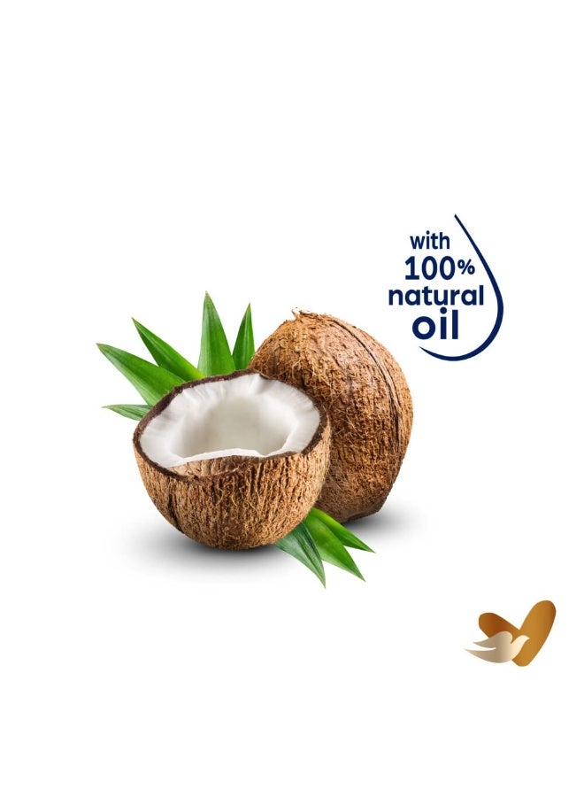 DOVE Body Love Restoring Care Body Lotion, made with 100% natural oils, Coconut Oil and Almond Milk, up to 72 hours of moisturization, 400ml - Image 4